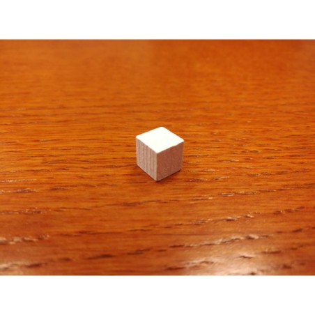 Cubetto 8mm Bianco (10 pezzi)