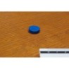 Token rotondo 15x4mm blu