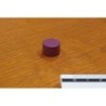 Token cilindrico 15x10mm viola