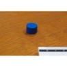 Token cilindrico 15x10mm blu