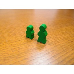 Pedina Omino Junior Verde 13,5x8x24 mm