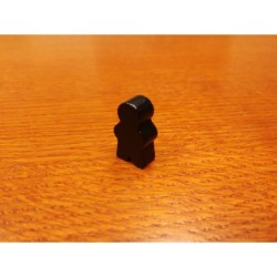 Pedina Omino Junior Nera 13,5x8x24 mm