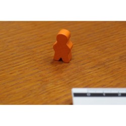 Pedina Omino Junior Arancio 13,5x8x24 mm