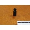 Pedina cilindrica Nera 10x25mm