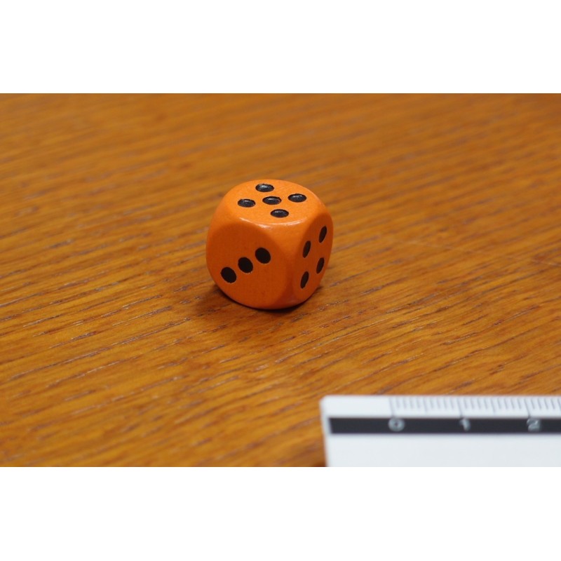 Dado speciale Arancio 6 facce