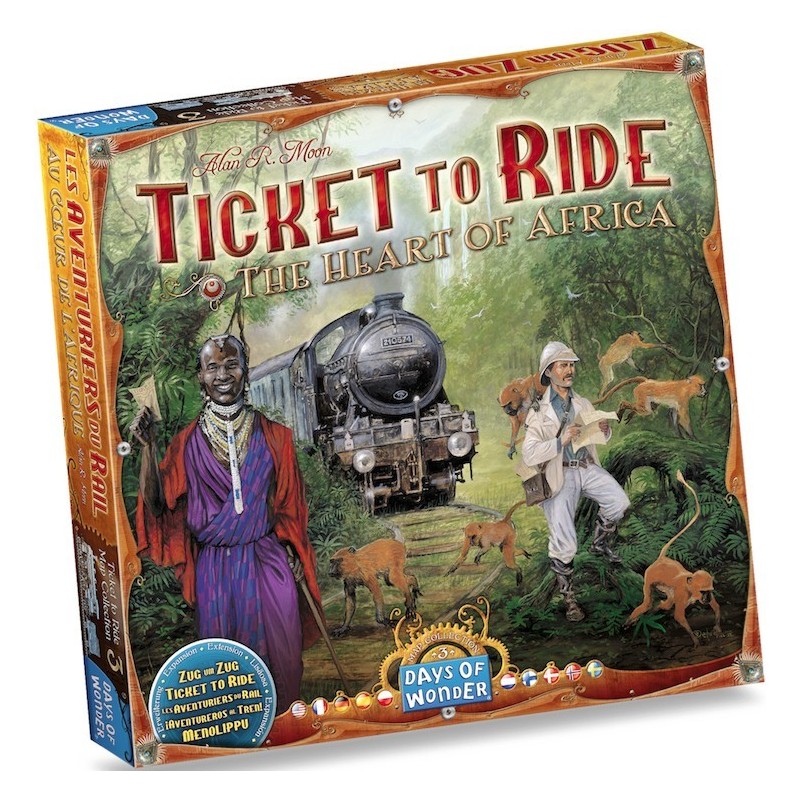 Ticket To Ride Map Collection: Volume 3 - The Heart of Africa