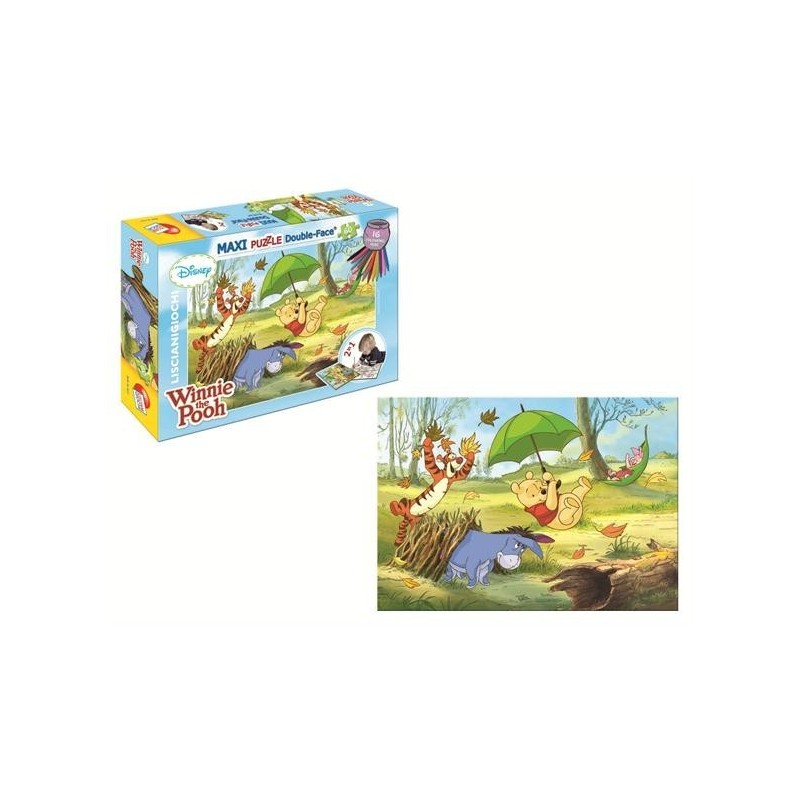 Puzzle 108 pezzi Maxi Double-Face Disney Winnie the Pooh Art.31603