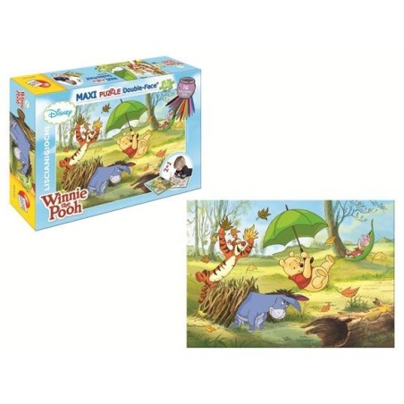 Puzzle 108 pezzi Maxi Double-Face Disney Winnie the Pooh Art.31603