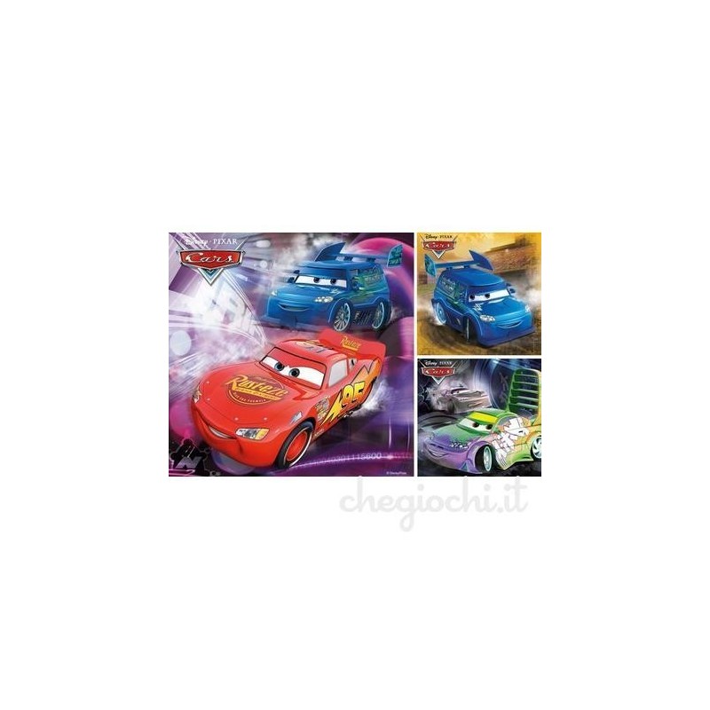 Puzzle 3x49 Cars Tutti in pista! Art.093052
