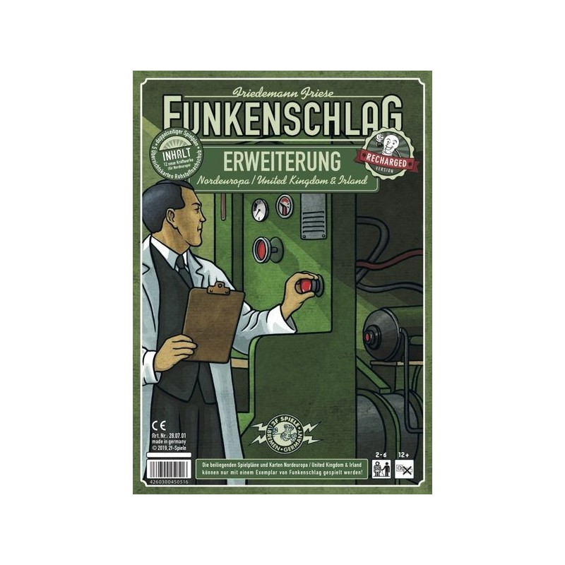 Mappa Nord Europa - United Kingdom & Ireland :Alta Tensione (Recharged) DEU