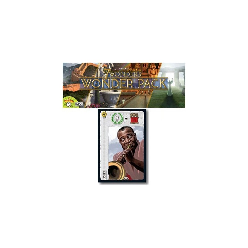 BUNDLE 7 Wonders: Wonder Pack + Promo Leader Louis Armstrong
