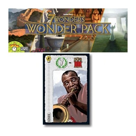 BUNDLE 7 Wonders: Wonder Pack + Promo Leader Louis Armstrong