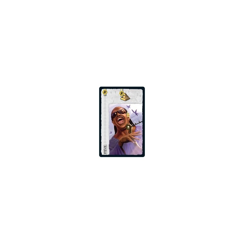 Stevie Wonder (promo card 7 Wonders: Leaders)