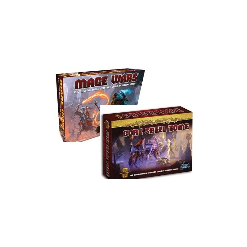 BUNDLE Mage Wars + Core Spell Tome