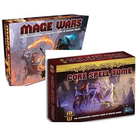 BUNDLE Mage Wars + Core Spell Tome