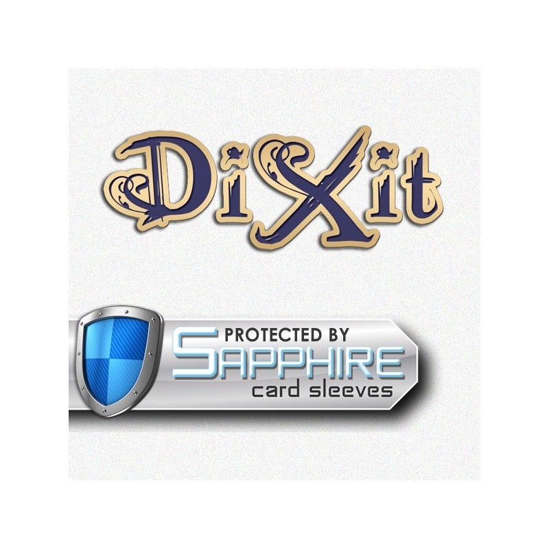 SAFEBUNDLE Dixit Odyssey ENG + Dixit Quest + Dixit 3 + Bustine Trasparenti (adatte per Dixit)