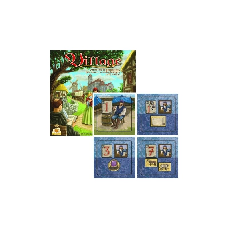 BUNDLE Village ENG + 4 tessere clienti bonus