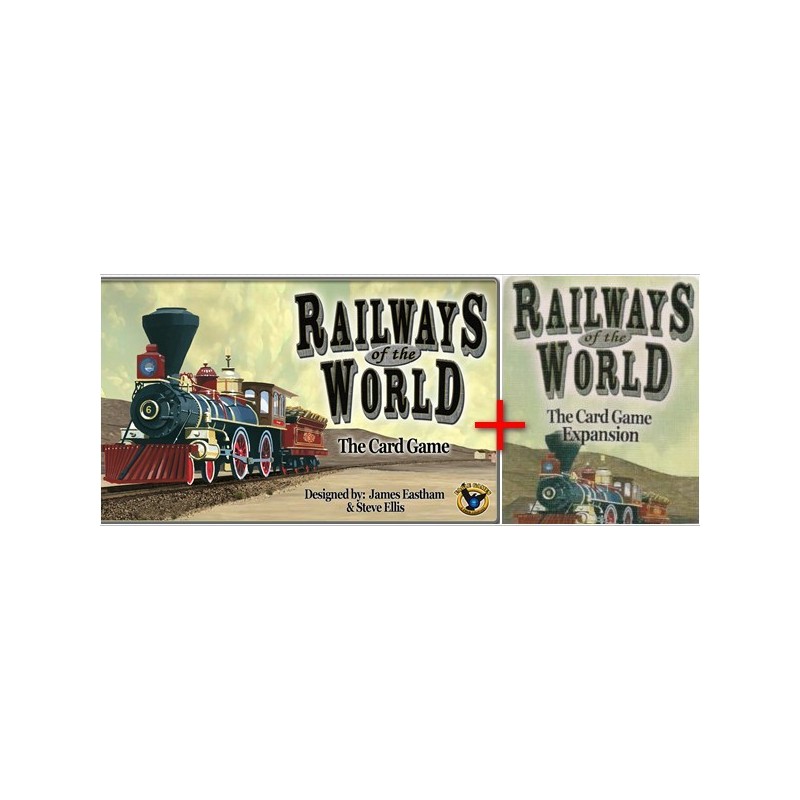 BUNDLE Railways of the World - The Card Game + Expansion