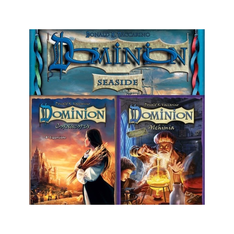 BUNDLE Dominion: Alchimia + Cornucopia + Seaside