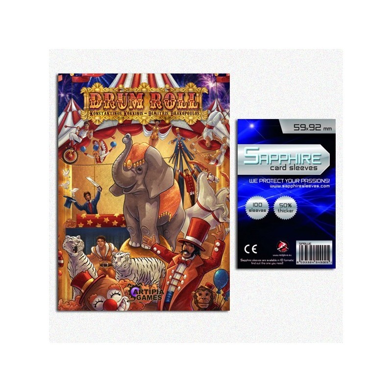 SAFEGAME Drum Roll + 100 bustine protettive