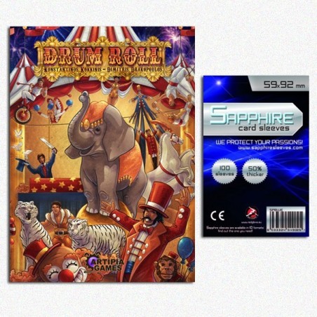 SAFEGAME Drum Roll + 100 bustine protettive