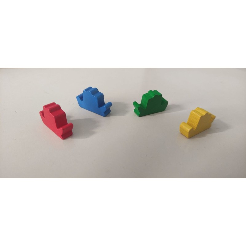 Nave a vela Large (set da 40 pezzi in 4 colori)