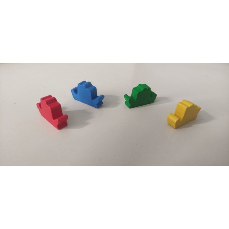 Nave a vela Large (set da 40 pezzi in 4 colori)