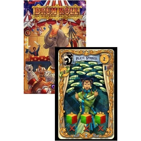 Drum Roll + promo card