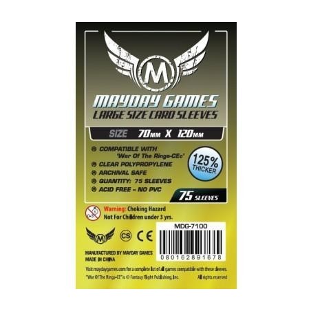 70x120 mm bustine protettive trasparenti MayDay (75 bustine Premium) MDG7100