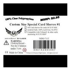 49x93 mm bustine protettive trasparenti MayDay (100 pezzi) - MDG7112