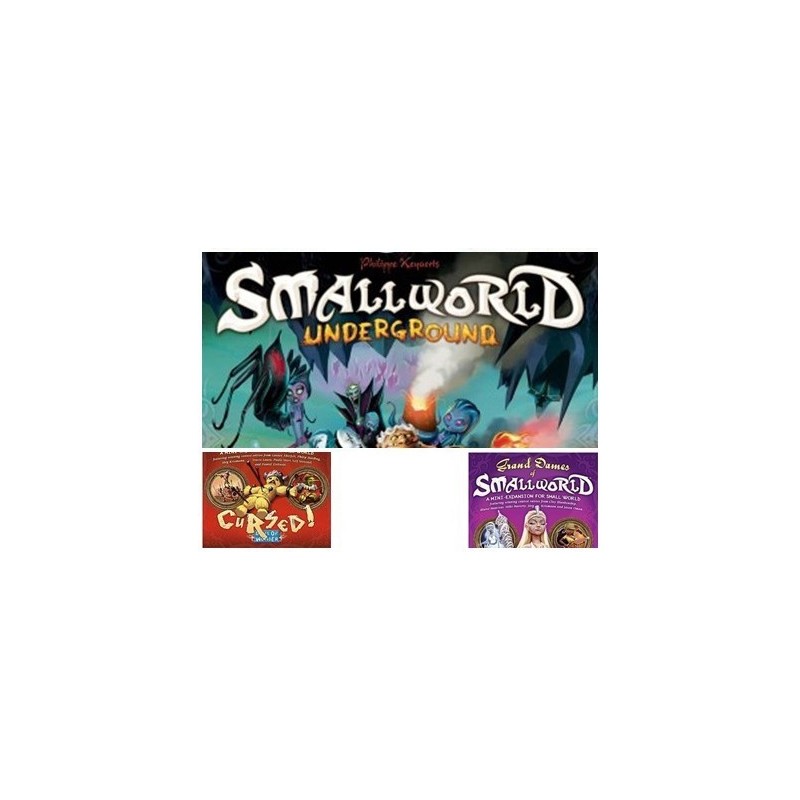 BUNDLE Small World: Underground +  Cursed + Grand Dames
