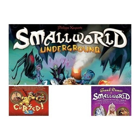 BUNDLE Small World: Underground +  Cursed + Grand Dames