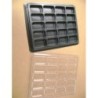 Contenitore portapedine a base nera (GMT Counter Tray with Lids)