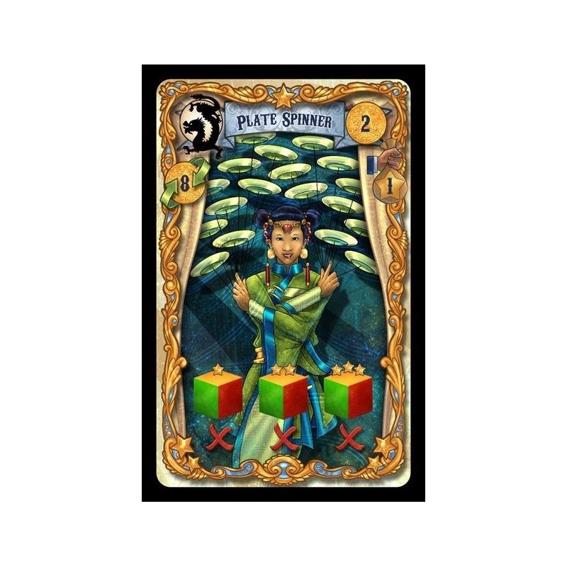 Drum Roll: Plate Spinner promo card