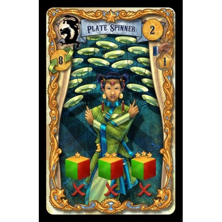 Drum Roll: Plate Spinner promo card