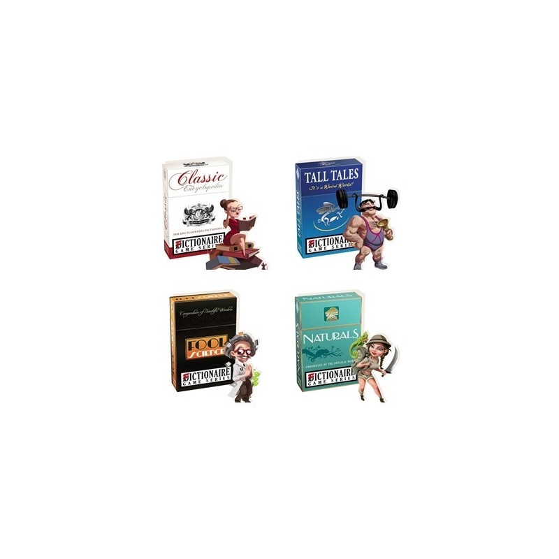 BUNDLE Fictionaire: Tall Tales + Fool Science + Naturals