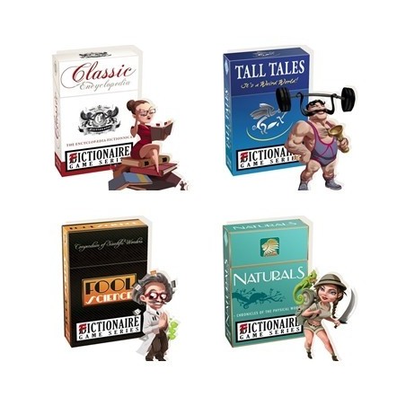 BUNDLE Fictionaire: Tall Tales + Fool Science + Naturals