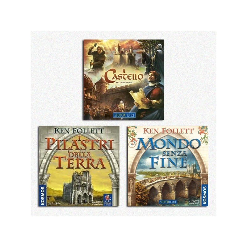 BUNDLE Il Castello + Mondo senza Fine + I Pilastri della Terra