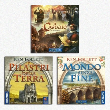 BUNDLE Il Castello + Mondo senza Fine + I Pilastri della Terra