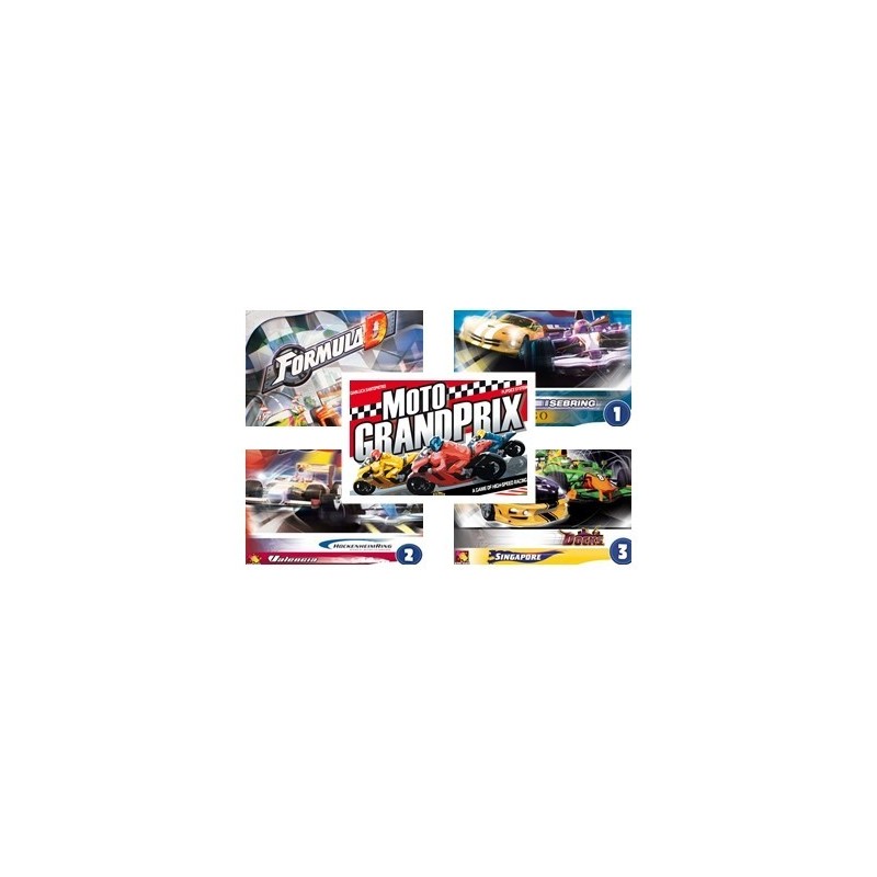 BUNDLE Formula D + circuiti Sebring e Chicago + Valencia e Hockenheim + Singapore e Doks