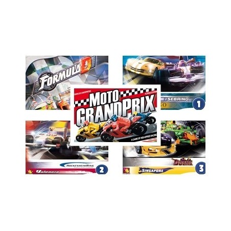 BUNDLE Formula D + circuiti Sebring e Chicago + Valencia e Hockenheim + Singapore e Doks