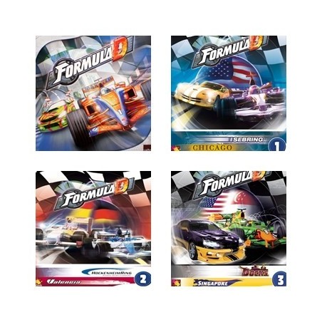 BUNDLE Formula D: Sebring e Chicago + Valencia e Hockenheim + Singapore e Docks
