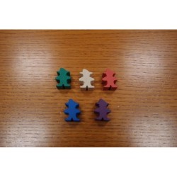 Agricola pedine in legno: 5...