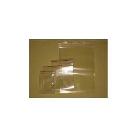 100x150 mm sacchetti trasparenti ("ziplock") - EXTRA 60 micron 100 sacchetti