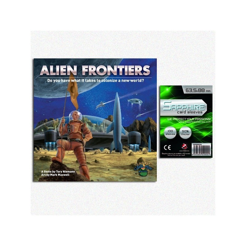 SAFEGAME Alien Frontiers + 100 bustine protettive