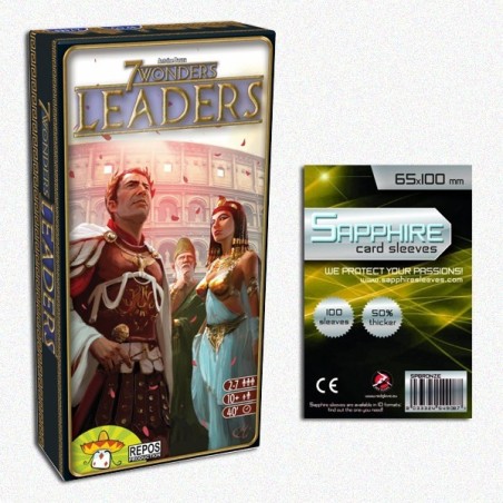 SAFEGAME 7 Wonders: Leaders (New Ed.) ITA + bustine protettive