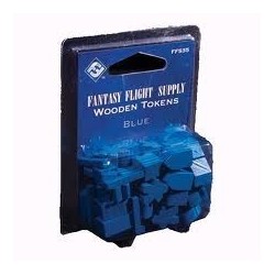 Wooden Gaming Token FFG - Blue
