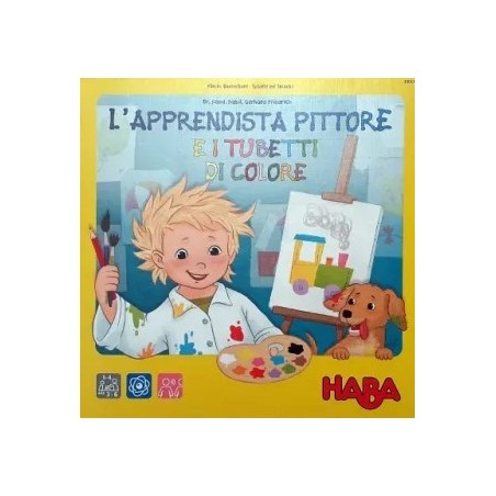 L'Apprendista Pittore e i Tubetti di Colore (Klecks Kunterbunt) - HABA