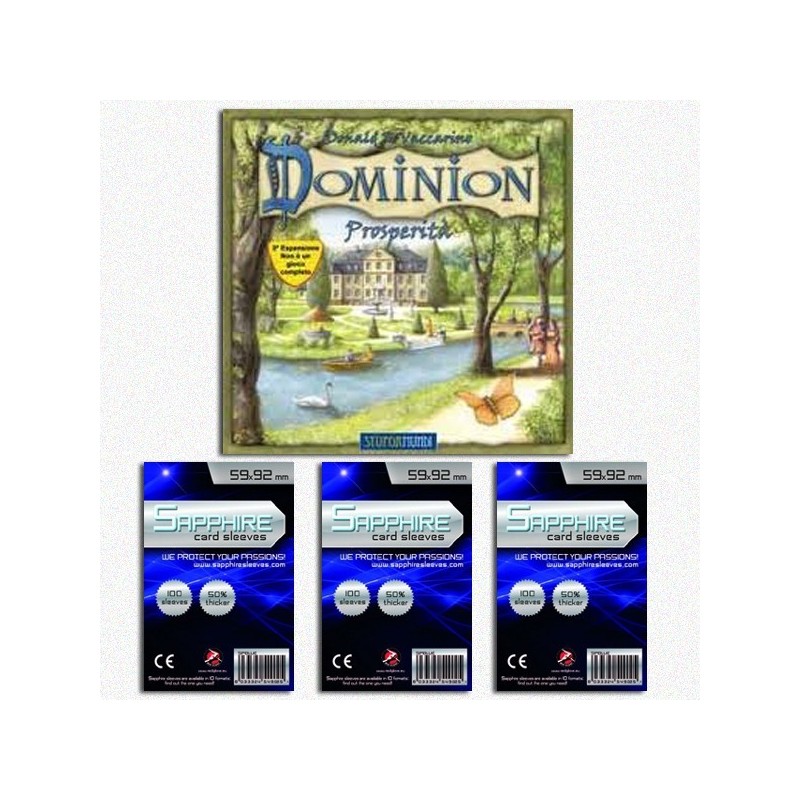 SAFEGAME Dominion Prosperita' ITA + 300 bustine protettive