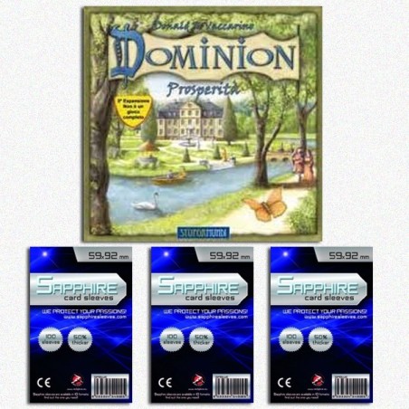 SAFEGAME Dominion Prosperita' ITA + 300 bustine protettive